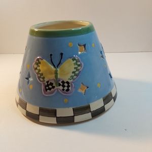 Debbie Mumm Butterfly Candle Shade